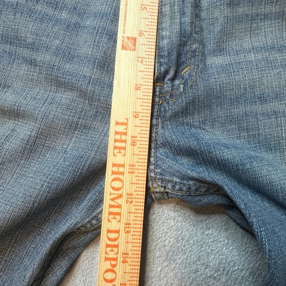 Levi's 511 Jeans Mens 34x32 (36x32) Blue Slim Fit Light Wash‎ Denim Straight Leg